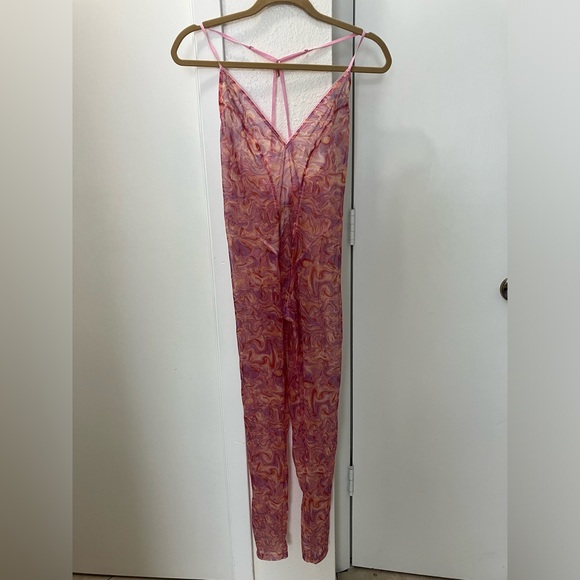 Savage X Fenty Crotchless Catsuit print pink - Picture 5 of 5
